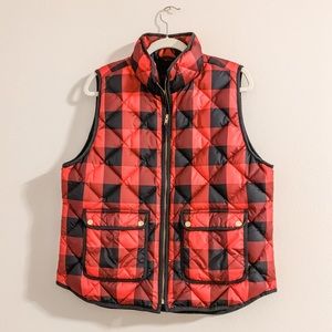 Plaid vest